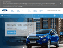 Tablet Screenshot of dearbornmotors.com